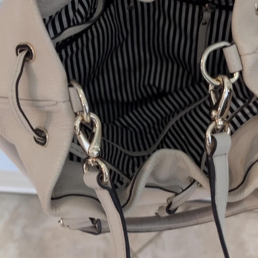 Kate Spade off white leather bag